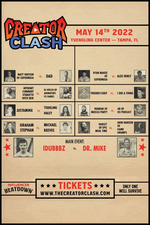 Creator Clash poster