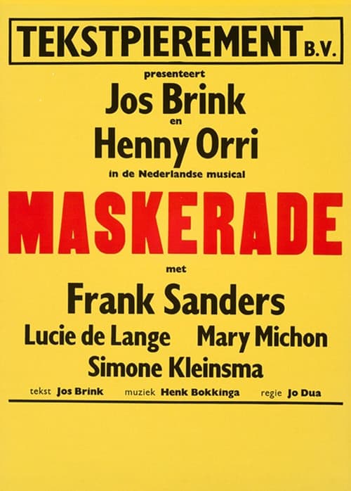 Maskerade poster