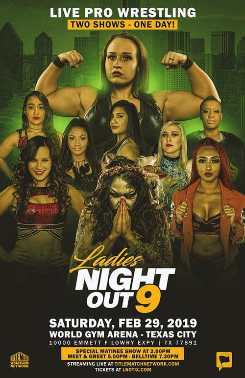 ROW Ladies Night Out 9 poster