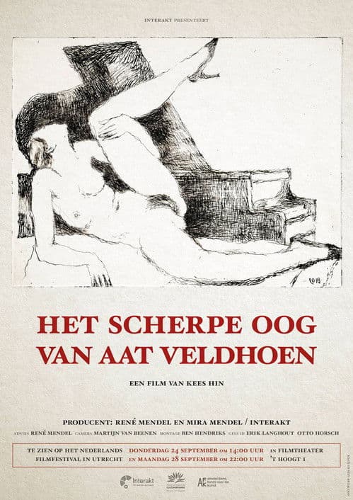 Het scherpe oog van Aat Veldhoen poster