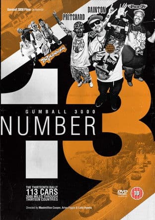 Gumball 3000: Number 13 poster