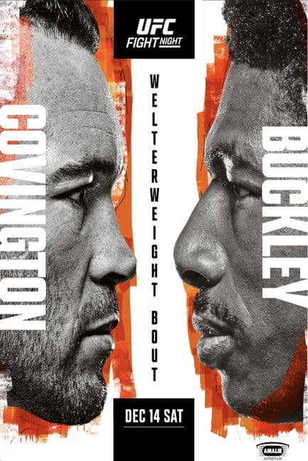 UFC Fight Night: Covington vs. Buckley poster