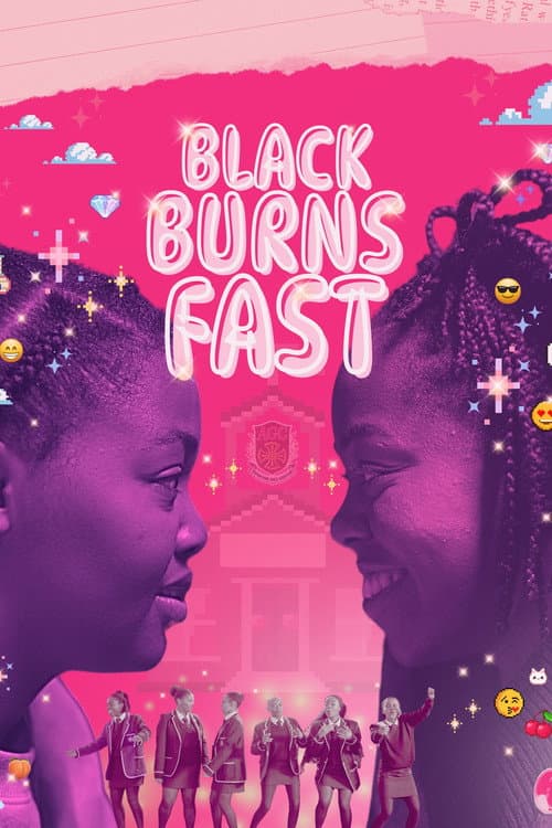 Black Burns Fast poster