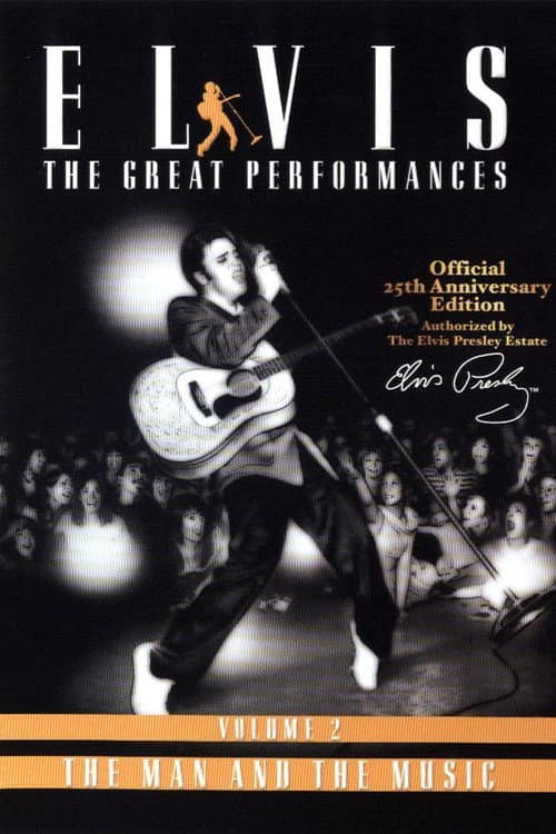 Elvis The Great Performances Vol. 2 The Man and the Music poster