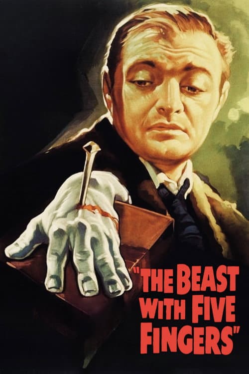 The Beast with Five Fingers poster