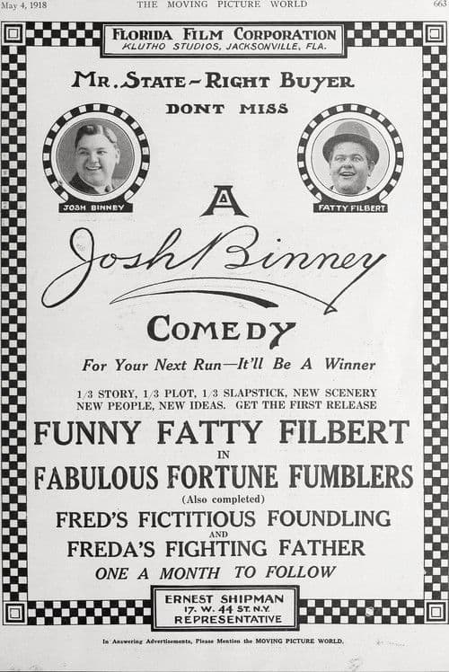 Fred's Fictitious Foundling poster