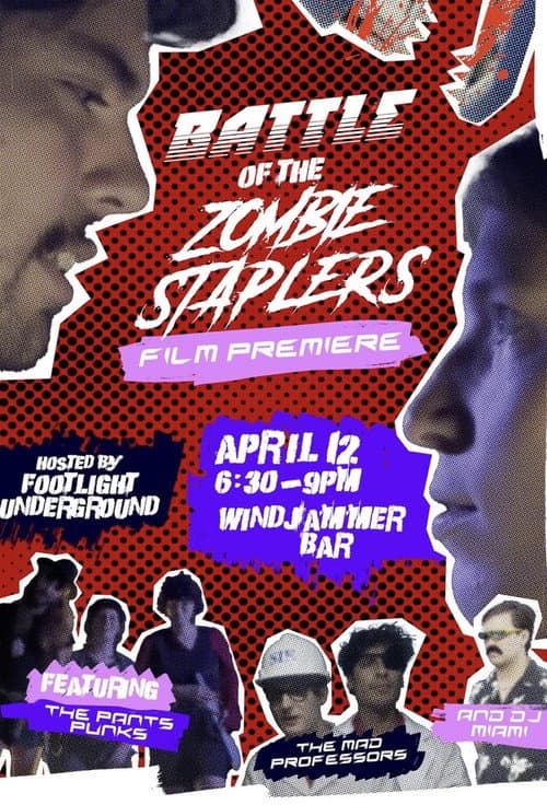 Battle of the Zombie Staplers poster