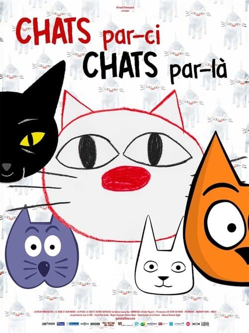 Chats par-ci, chats par-là poster