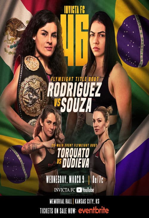 Invicta FC 46: Rodríguez vs. Torquato II poster