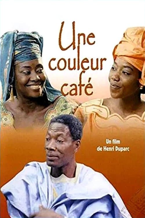 Une couleur café poster