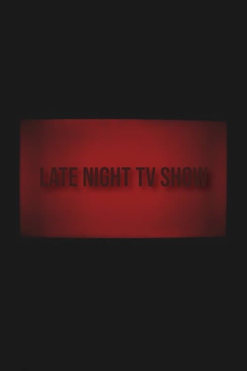 Late night TV Show poster