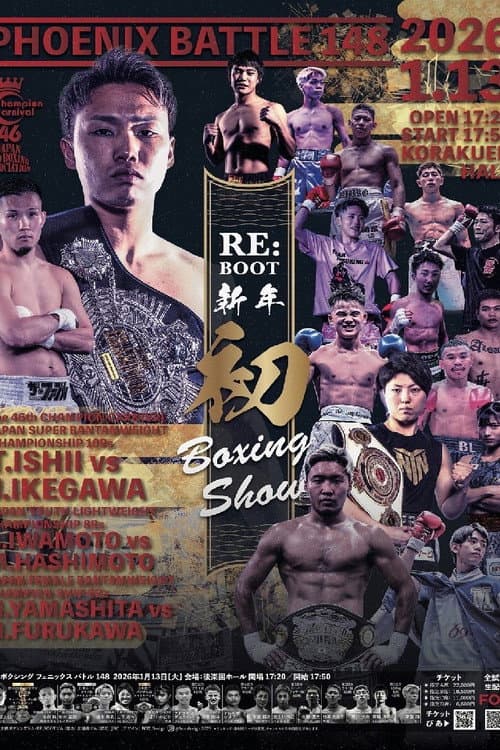 FUJI BOXING PHOENIX BATTLE 148 poster