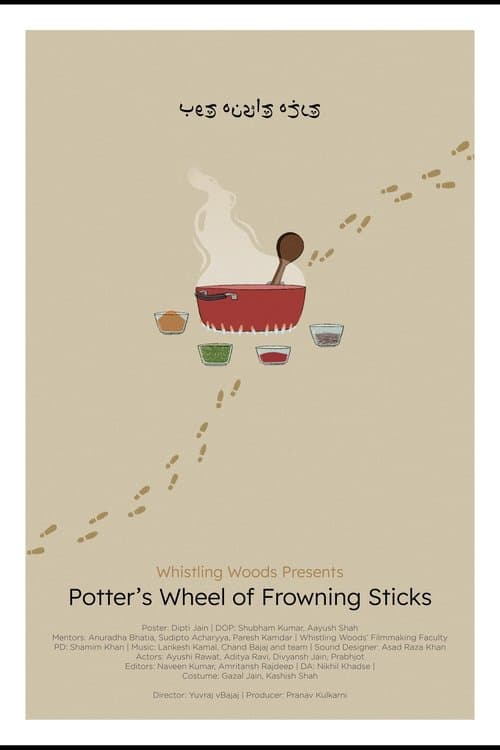 potter's wheel of frowning sticks poster