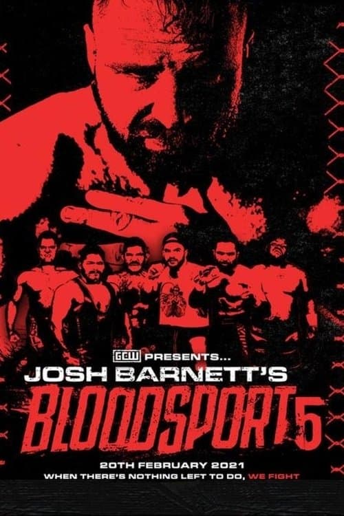 GCW Josh Barnett’s Bloodsport 5 poster