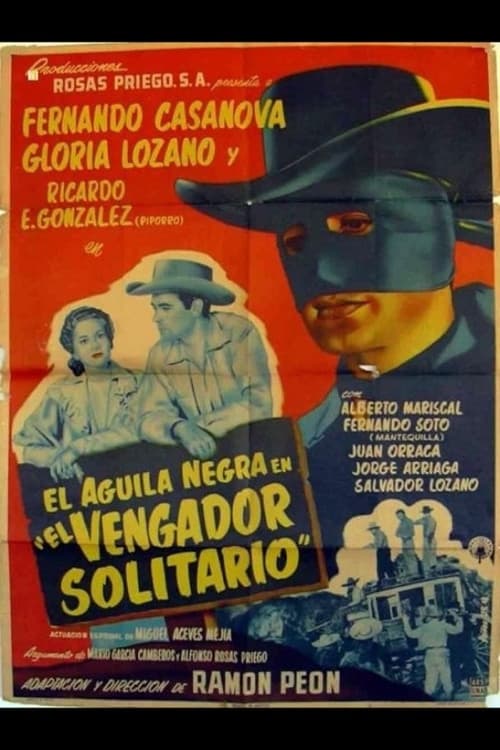 El aguila negra en 'El vengador solitario' poster