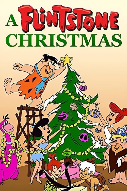 A Flintstone Christmas poster