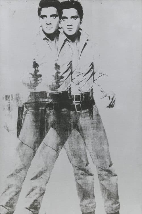 Double Elvis poster
