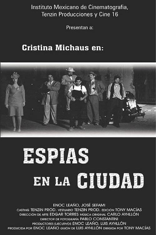 Espías en la ciudad poster