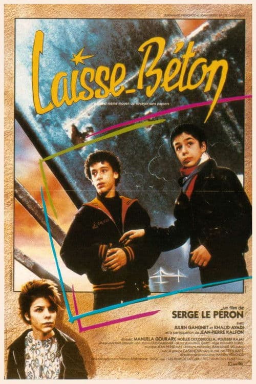 Laisse béton poster