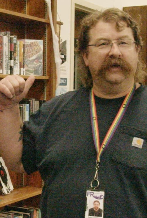 Elmira High School Library Tour poster