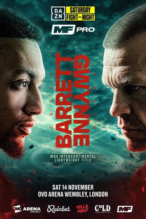 Zelfa Barrett vs. Gavin Gwynne poster