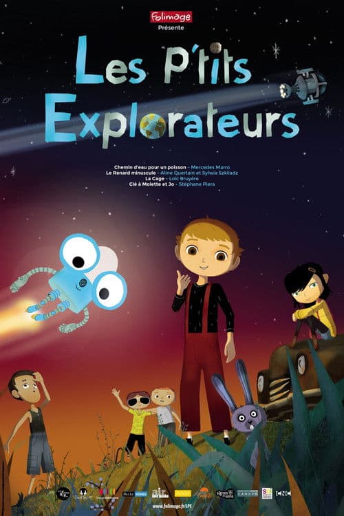 Les p'tits explorateurs poster