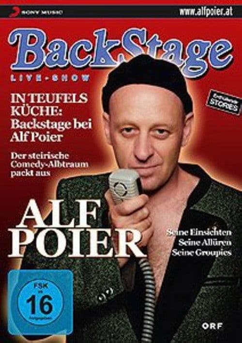 Alf Poier - Backstage poster