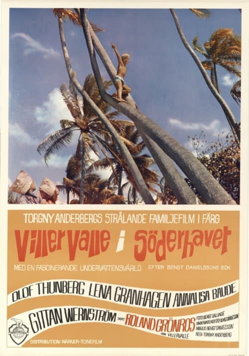 Villervalle i Söderhavet poster