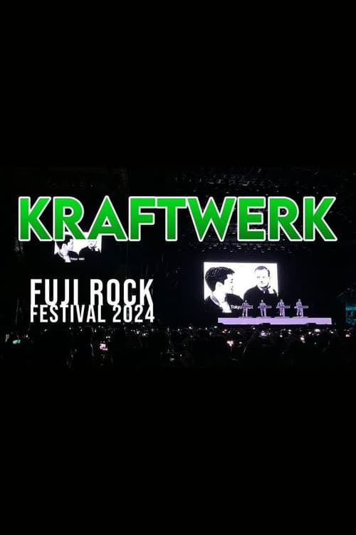 Kraftwerk - Fuji Rock Festival 2024 poster