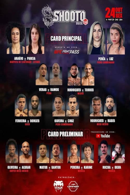 Shooto Brasil 133 poster