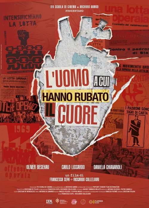 L’uomo a cui hanno rubato il cuore poster