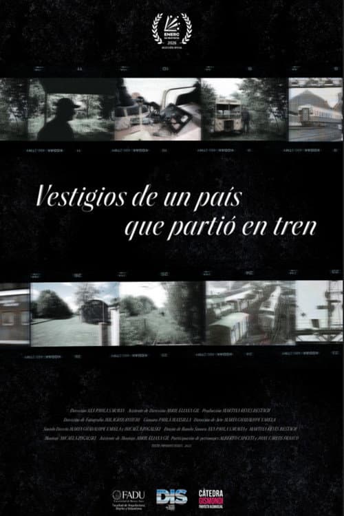 Vestigios de un país que partió en tren poster