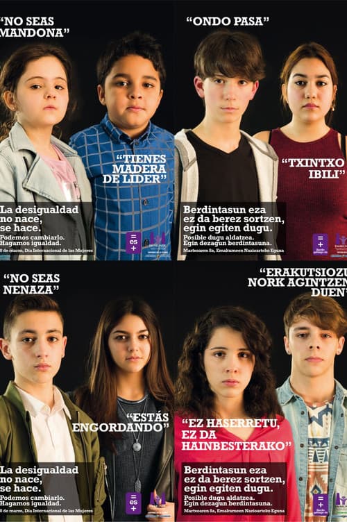 Campaña del 8 de marzo: "La desigualdad no nace, se hace" (Spot 1) poster