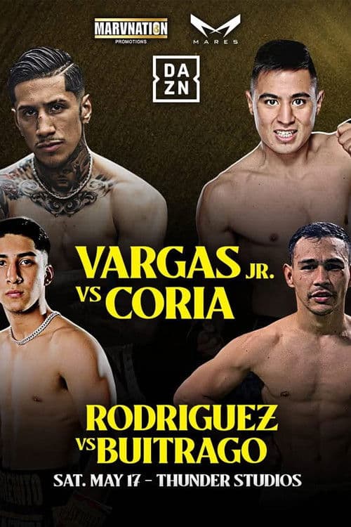 Fernando Vargas Jr. vs. Gonzalo Gaston Coria poster