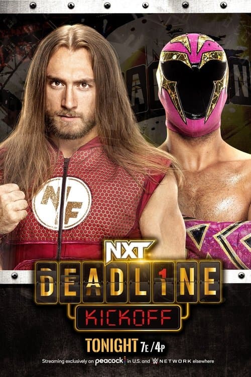 NXT Deadline 2023 Kickoff poster