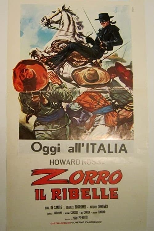 Zorro il ribelle poster