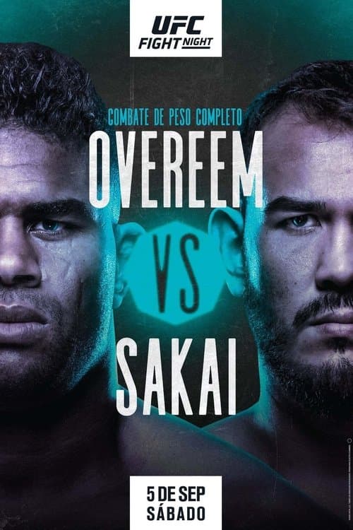 UFC Fight Night 176: Overeem vs. Sakai poster
