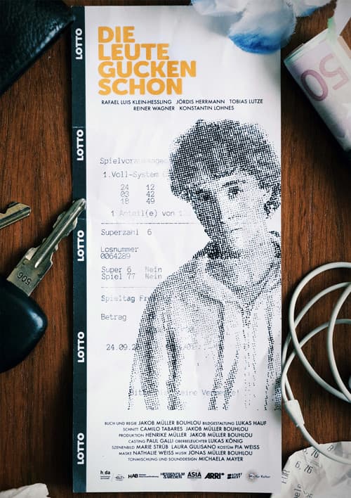 Die Leute gucken schon poster