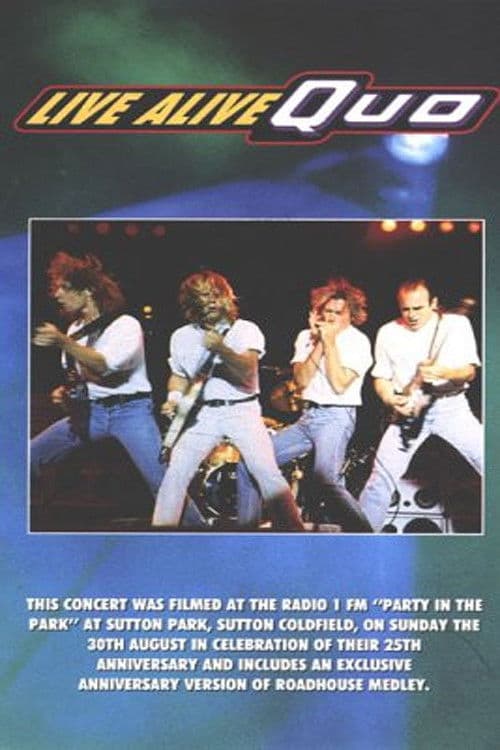 Status Quo – Live Alive Quo poster