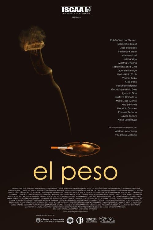 El peso poster