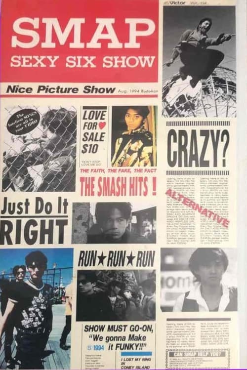 SEXY SIX SHOW poster