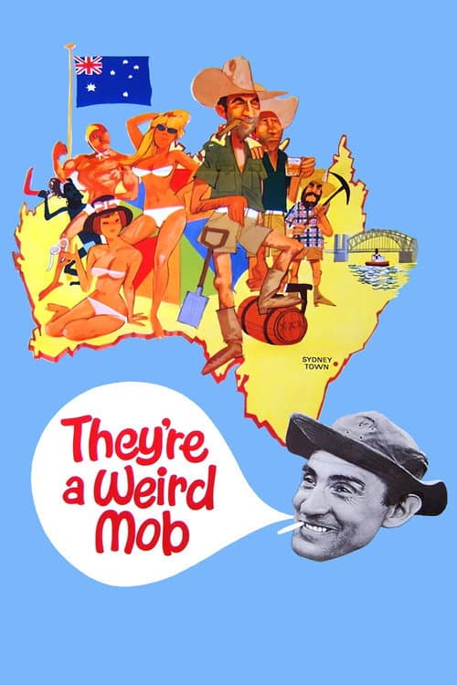 They're a Weird Mob poster