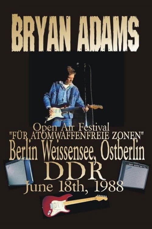 Bryan Adams - East Berlin poster