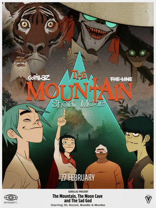 Gorillaz Present: The Mountain, The Moon Cave and The Sad God poster