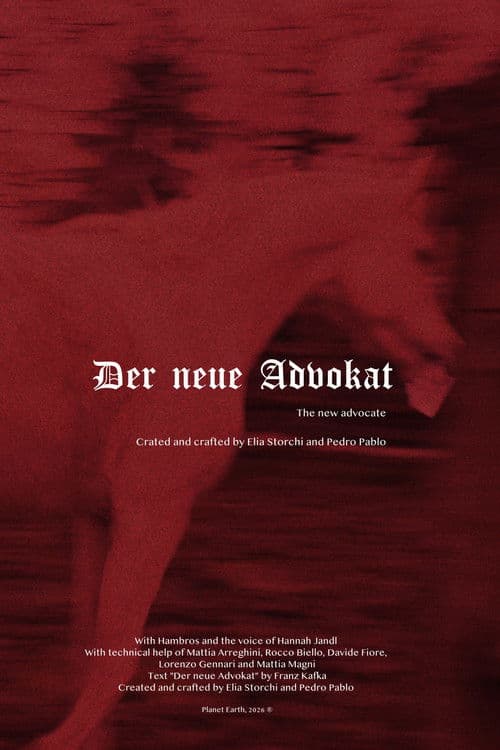 The new advocate poster