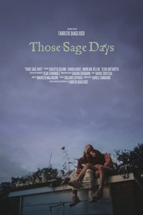 Those Sage Days poster