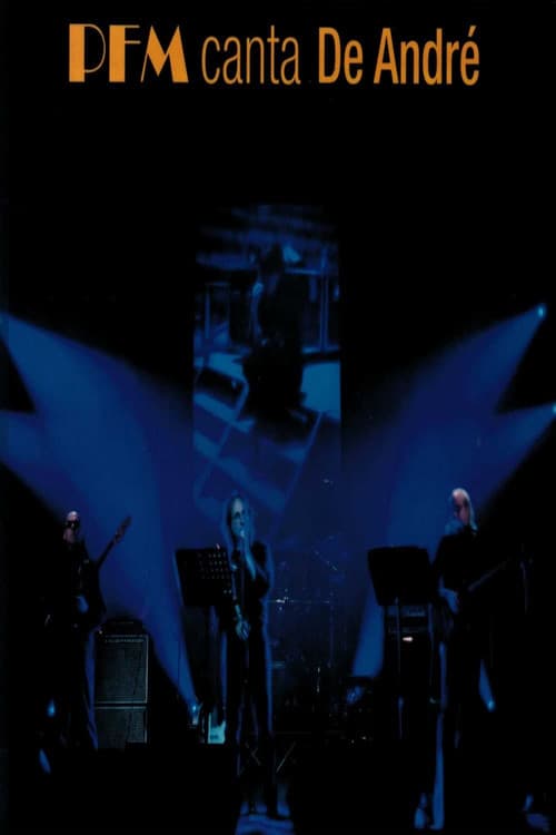 PFM Canta De andrè poster