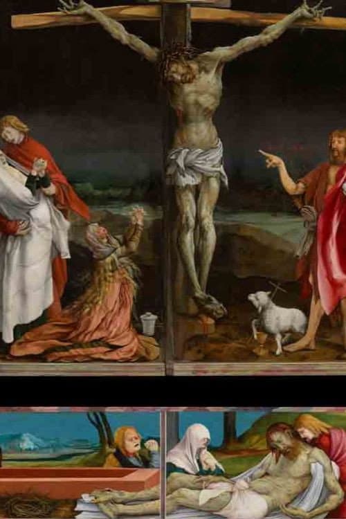 Grünewald « Le retable des Ardents » poster