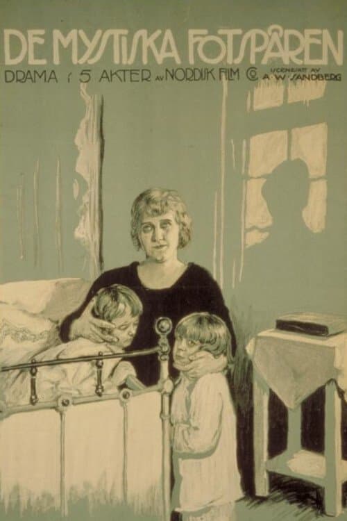 De mystiske fodspor poster