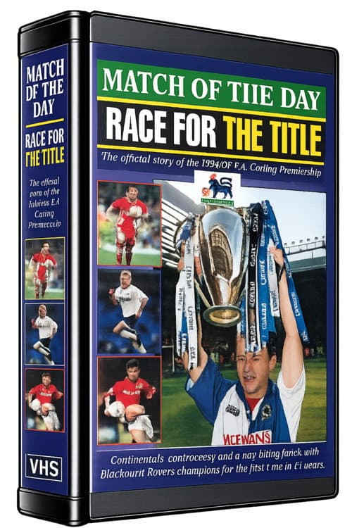 Match of the Day - Race For The Title - 1994-95 poster